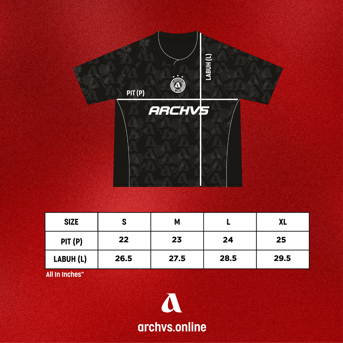 Archvs Eternal Rose Jersey